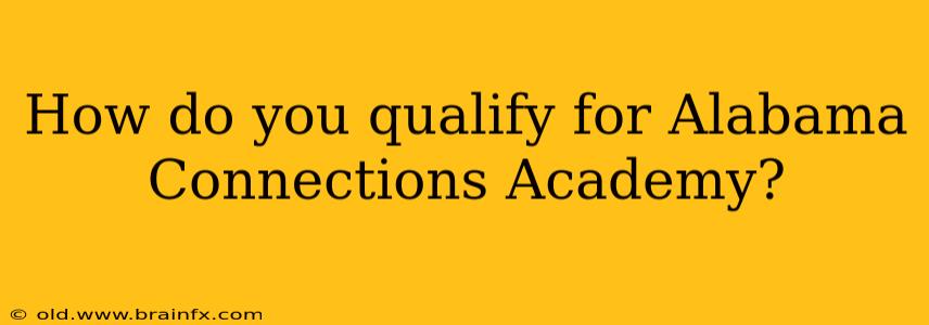 How do you qualify for Alabama Connections Academy?